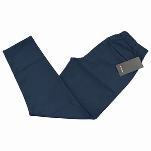 Lululemon Mens Ripstop Pull-On Trouser Regular Pant Sz M Drawstring Elastic Navy